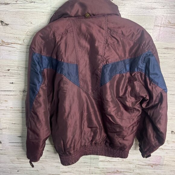 Dreimar vintage snow ski jacket purple blue size xs coat - Picture 4 of 6